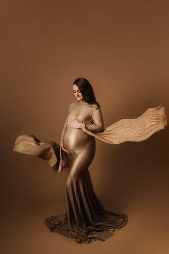 Pittsburgh fine art maternity photographer